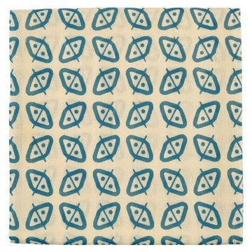 ZEN ZHOU 仁舟淨塑 蜂蠟布基本款  經典Logo 藍色  M(30 x 30cm)  1個