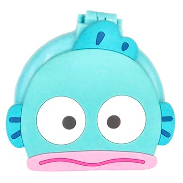 Sanrio 三麗鷗 魚造型折疊鏡梳 ABS樹脂 玻璃  049531  1個