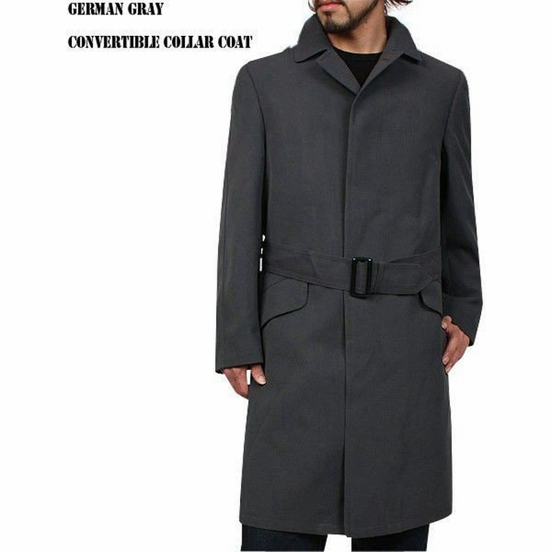 ミリタリーコート 実物 Used ドイツ軍グレーステンカラーコート ロングコート クーポン対象外 T 通販 Lineポイント最大0 5 Get Lineショッピング