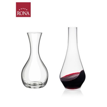 進口洛娜RONA水晶玻璃紅酒醒酒器分酒器紅葡萄酒倒酒器家用酒壺