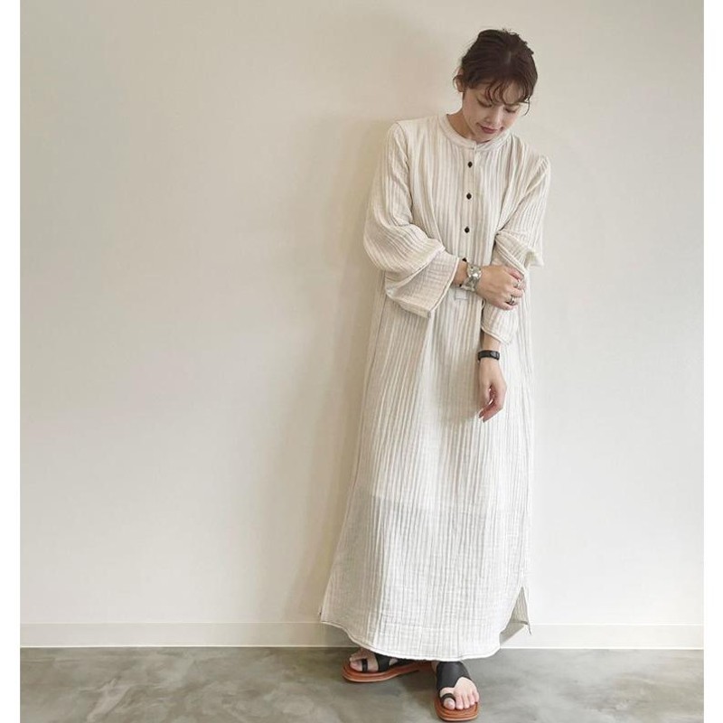 アガウド/AgAwd】Stitch Gauze Onepiece（ステッチガーゼワンピース