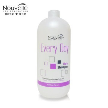 【Nouvelle】露云妮【光合草本素纖】髮浴洗髮精1000ml-義大利進口-沙龍設計師專用