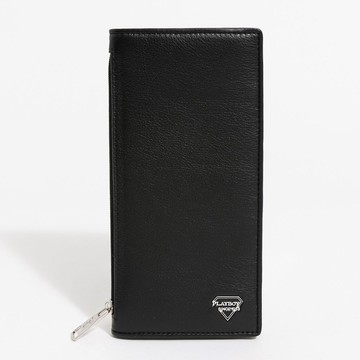 PLAYBOY - 翻蓋長夾 Refinement系列 - 黑色