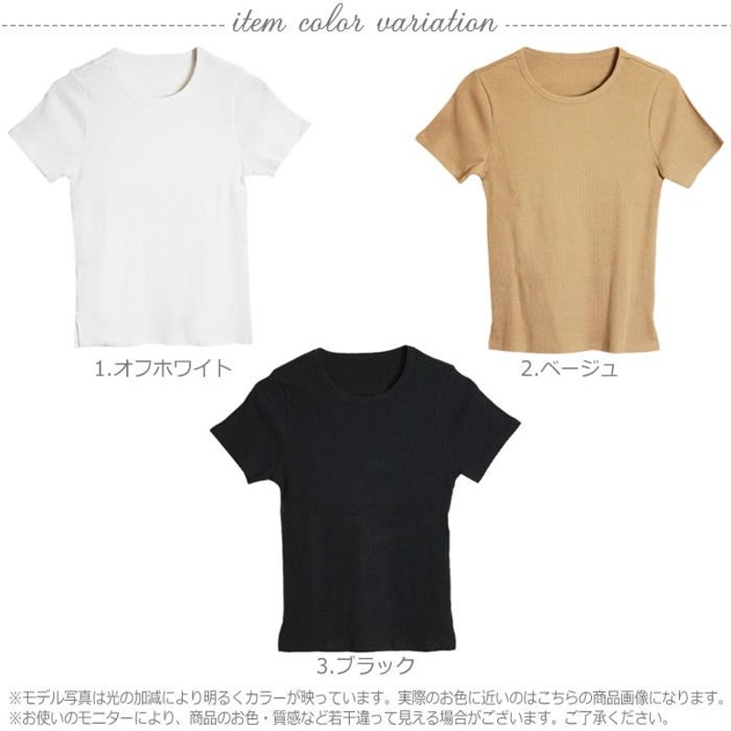 5営業日以内入荷) tシャツ 無地 トップス レディース カットソー 5分袖