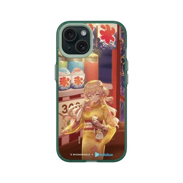 iPhone 15 Clear 憂墨綠 - 桃鈴音音 Momosuzu Nene - 好冰好好吃ね～