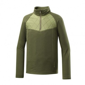 ├登山樂┤山林MOUNTNEER 男刷毛保暖上衣-橄綠 # 42F15-68