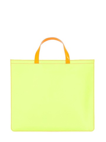 Comme Des Garçons Super Fluo Leather Tote Bag Unisex