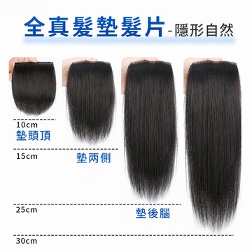 無痕自然墊髮片 增高顱頂假髮片 髮根增髮量蓬鬆器 假髮片女頭頂增髪量 真髮墊髮根高顱頂神器 蓬鬆頭頂髮夾