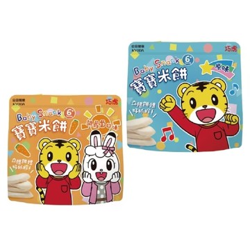 京田 巧虎寶寶片狀米餅30g (2種口味) 、6M+寶寶零食