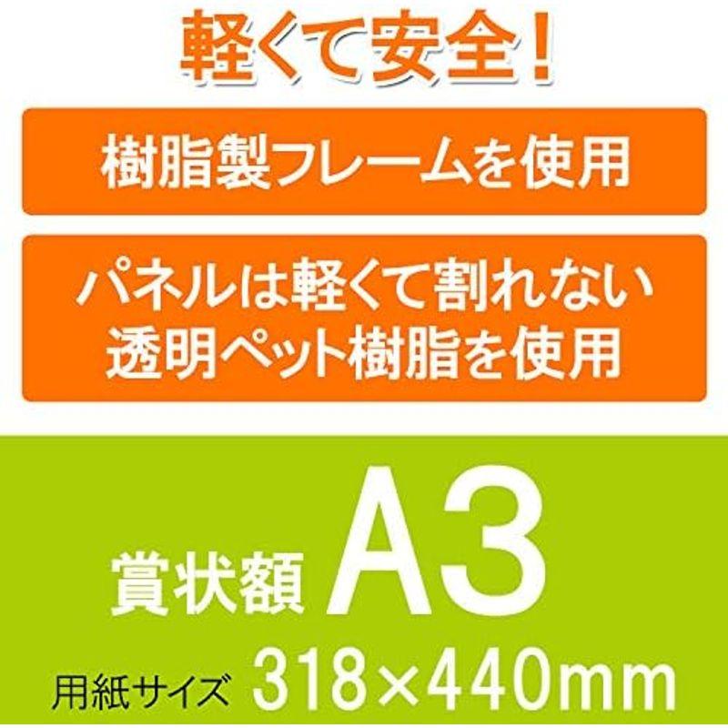 イワタ 額縁 賞状額 木地 樹脂製フレーム PET A4?PSMSP-28-SP-PET-SP-A4