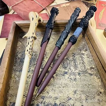 【全店免運 五折秒殺】哈利波特週邊魔杖筆赫敏老法杖赫敏法杖送朋友禮物文具老魔杖