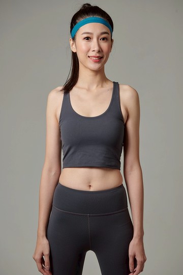 春夏穿搭【Yoga Flow】Brook Tank-Dark Grey 快速出貨