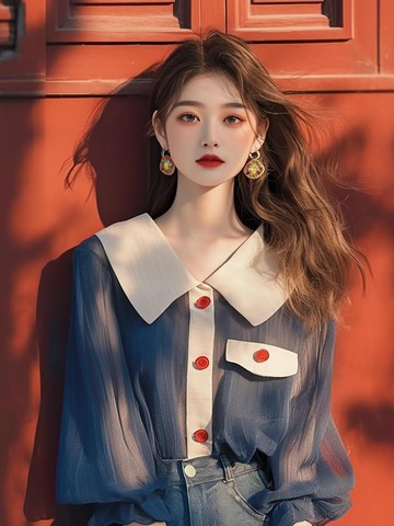 秋天衣服 高級感穿搭 溫柔風 小香風 顯瘦 透氣 設計感 泡泡袖 中大尺碼 可愛 韓系女裝 雪紡洋裝 氣質上衣