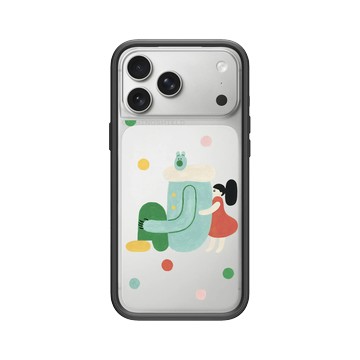 iPhone 17 Pro Max Mod NX -邊框背蓋組合 (相機按鈕) 黑 - 包大山 Baozi - 最喜歡你