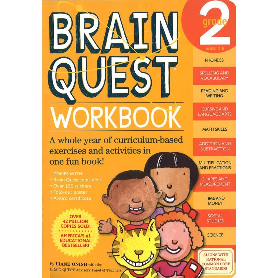 Brain Quest Workbook 2nd Grade