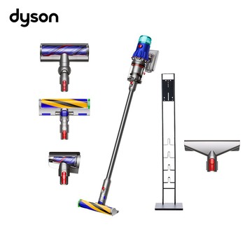 【戴森 Dyson】🎁生日禮物👩‍❤️‍👨SV46 V12 Detect Slim Fluffy 輕量智慧 無線吸塵器 (送專用收納架+原廠電動碳纖維地毯無纏結吸頭、床墊吸頭)