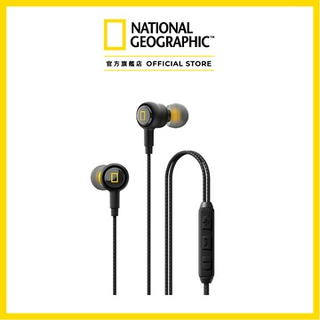 國家地理 National Geographic｜Type-C 入耳式有線耳機 手機耳機 線控通話 高音質