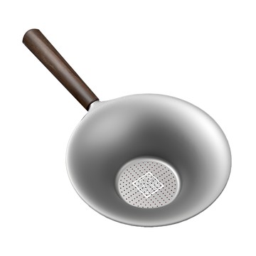 TEMPEST 純鈦木柄茶漏 鈦原色木柄款  140 x 26mm  1個