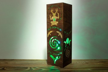 瑟倫諾斯 LED 夜燈 | 凱爾特森林之神 異教神話 裝飾藝術
