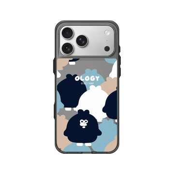 iPhone 17 Pro Max Clear (相機按鈕) 酷墨灰 - 奧樂雞 Ology - 迷彩雞