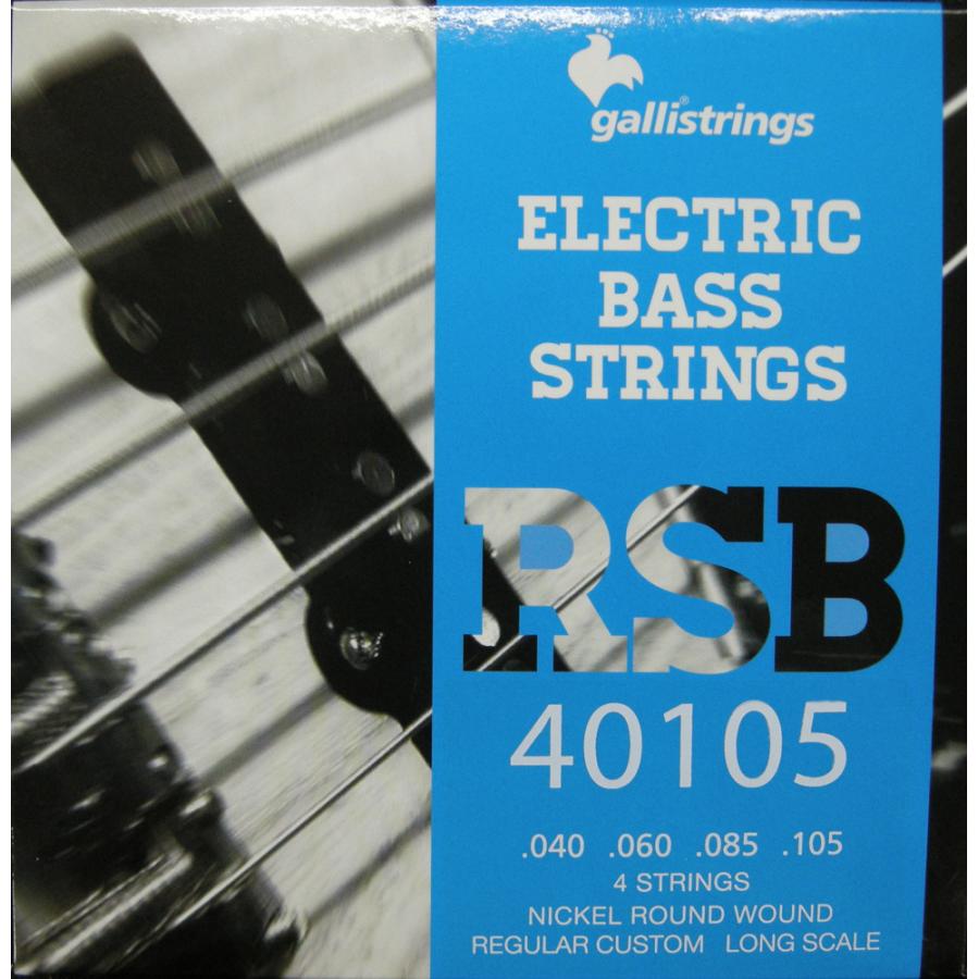 Gallistrings / RSB40105 4 strings Regular Custom Nickel Round