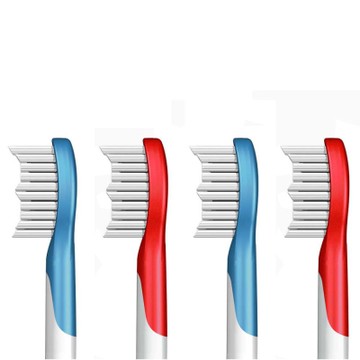 (1卡4入)副廠牙刷頭 HX6042 HX6044_相容飛利浦 PHILIPS 電動牙刷