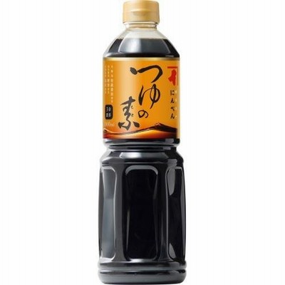▲▲にんべん　つゆの素　1000ml×6個セット