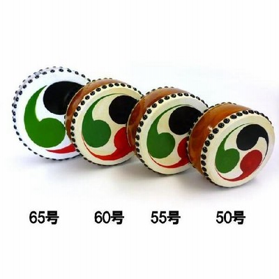 国産手作り本格皮和太鼓 巴 60号 日本製 バチ2本付き | LINE