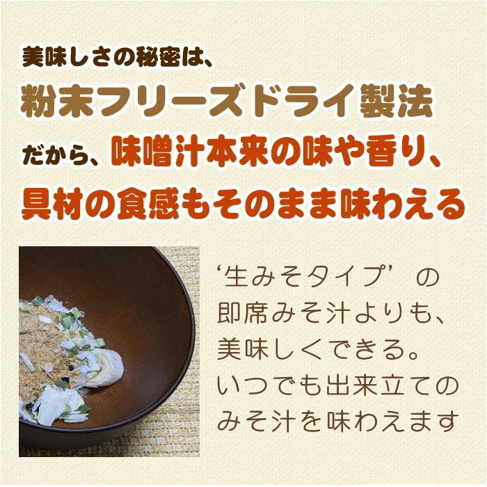 麦みその即席味噌汁フリーズドライ 11食入