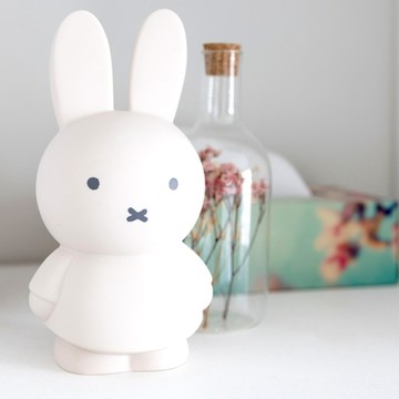 【比利時AP MIFFY】Miffy米菲兔莫蘭迪公仔存錢筒(中號)-大地色