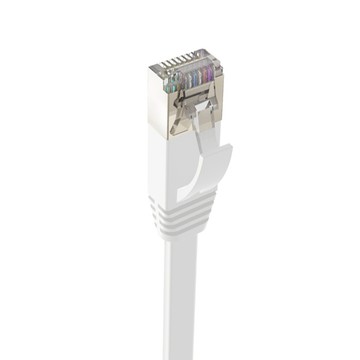 POLYWELL 寶利威爾 CAT6 扁線 PW15-W59-A110  20m  顏色隨機  1條