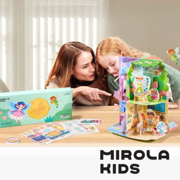 【Mirola Kids 原創美玩】童夢閃鑽公主手作屋 MK99964