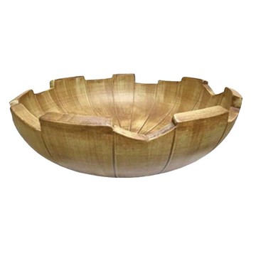 海夫健康生活館itai一太 獨特木紋 精緻陶瓷 藝術台上瓷盆 (ec-j2051)