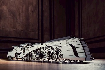 Time4Machine 高階金屬動力模型 極光蒸氣火車