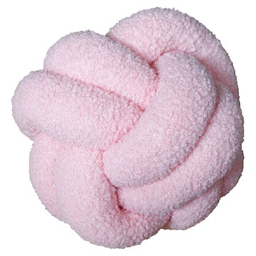 TROMSO 北歐綿羊舒壓打結球抱枕  20 x 20cm  粉色