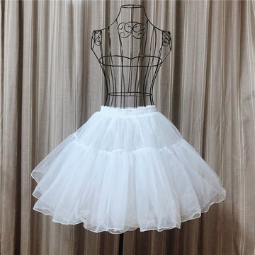 歐根紗裙撐 無骨網紗蓬蓬撐裙 裙撐 lolita.cosplay 撐裙 凡妮莎飾品