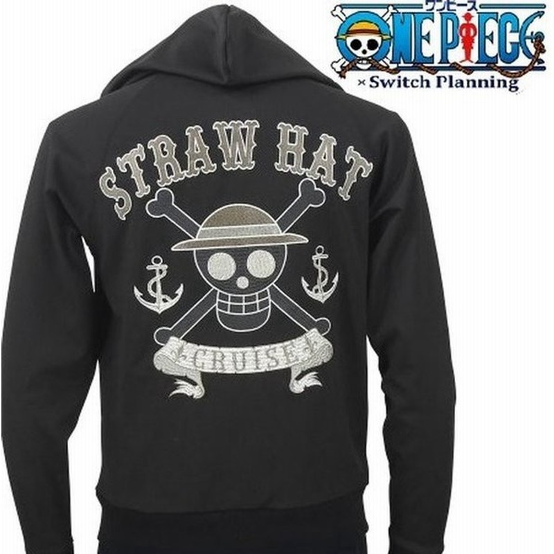 One Piece ワンピース麦わらの一味海賊旗ジップパーカー Opsw 001 アメカジ アニメ 通販 Lineポイント最大0 5 Get Lineショッピング