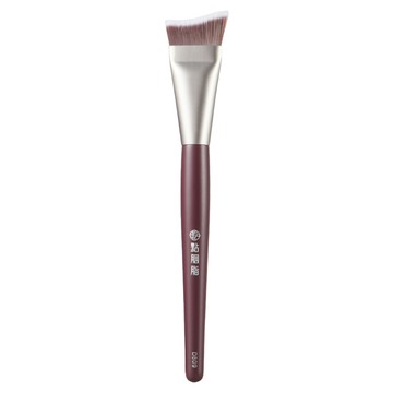 點胭脂 繁花似錦壹壹零 魚尾粉底刷  霧銀色 + 深紅色  1支