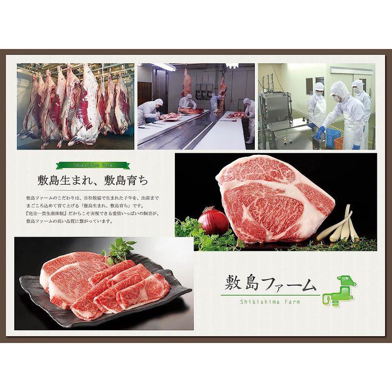 敷島ファーム 牧場直営 黒毛和牛 豪華 焼肉 3種セット 1,200g (上バラ 400g・ミスジ 400g・モモ 400g)