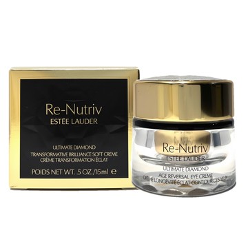 【Estee Lauder 雅詩蘭黛】白金級黑鑽松露逆時眼霜15ml 台灣專櫃貨