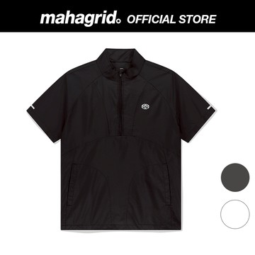 [MAHAGRID] 半拉鍊面板風衣HALF ZIP PANNEL WINDBREAKER