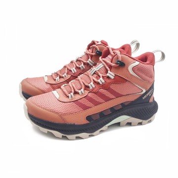 MERRELL SPEED STRIKE 2 MID GTX中筒防水登山健行鞋 女鞋-岩石紅