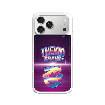 iPhone 17 Pro Max SolidX 白 - KID - 80年代風格KID