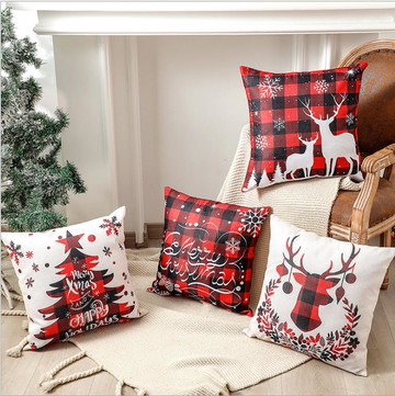 圣誕節裝飾品新款抱枕家用送禮物袋子擺件服飾幼兒園送小禮品兒童