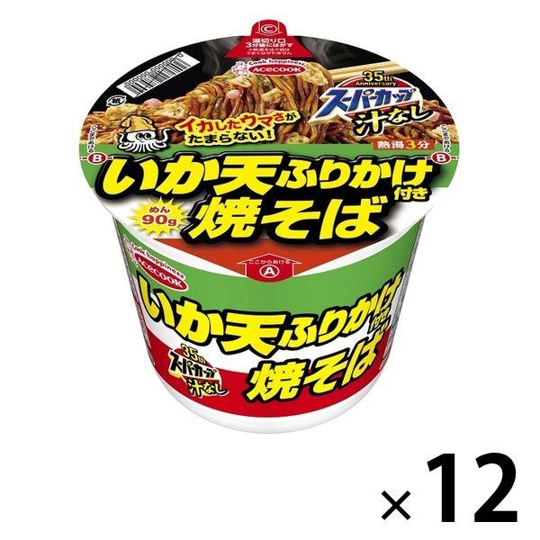 エースコックエースコック スーパーカップ 新・いか天ふりかけ焼そば 1セット（12食）