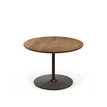 Occasional Low Table 45 偶然 邊桌（胡桃木桌面、深棕桌腳）