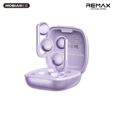 【交換禮物】REMAX 夾耳式音樂通話無線耳機 藍牙6.0 無感佩戴 HiFi音質 輕觸操作 持久續航 正版台灣公司貨