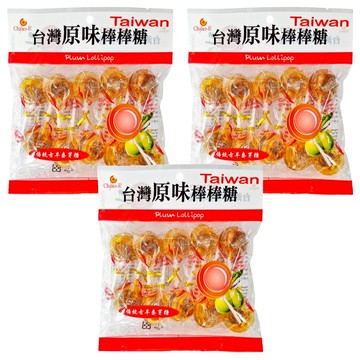 Chiao-E 巧益 台灣原味小梅棒  140g  3袋