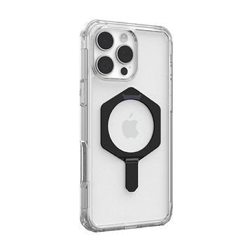 UAG 磁吸耐衝擊支架全透保護殼-邊角橡膠吸震  透明色  iPhone 16 Pro
