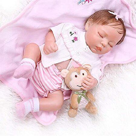 Zero Pam Reborn Baby Dolls Bath 20 inch Realistic Reborn Newborn